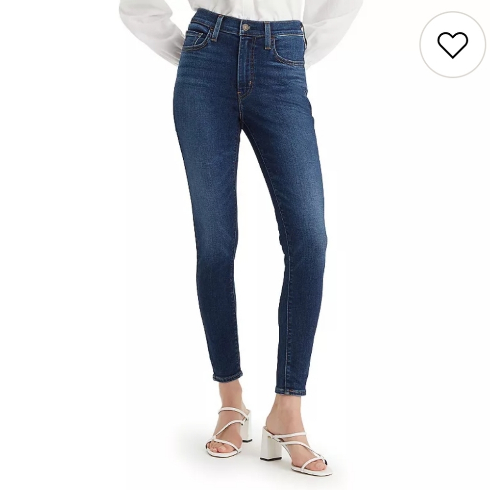 Levi’s 720 High-Rise Super Skinny Sculpt Jeans Dark Wash Size 26